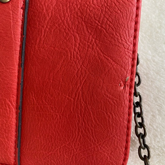 Street Level Orange/Coral Studded Purse - Picture 8 of 11